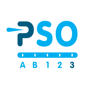 Logo PSO met trede 3